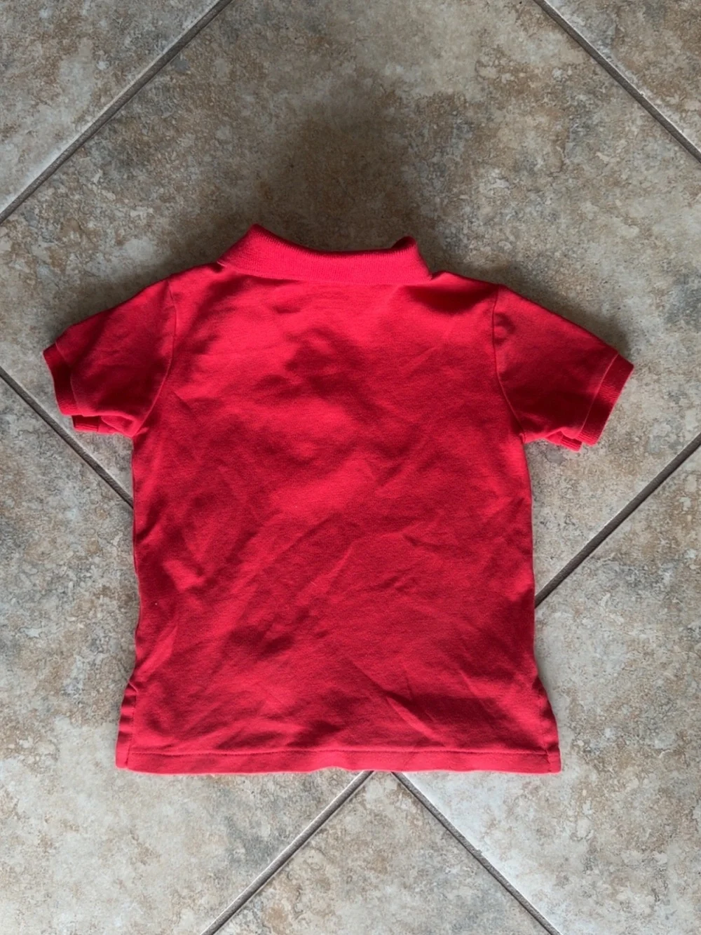 Ralph Lauren Red Short-Sleeve Polo for Toddlers
